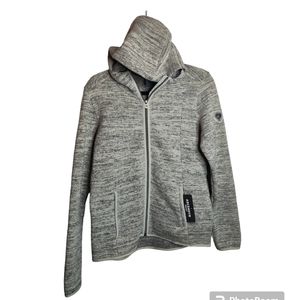 NWT Kuhl Women's Ascendyr Hoodie Sweater, Ash, Size S